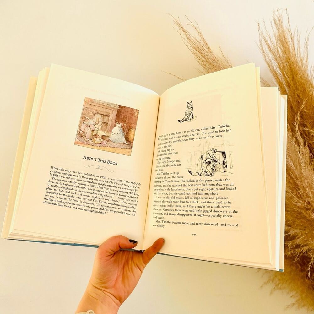 VINTAGE The Complete Tales Of Beatrix Potter Hardcover Illustrated Book 90s Y2K - Picture 4 of 4